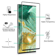 Carica l'immagine nel visualizzatore di Gallery, NONZERS [2 Pezzi] Vetro Temperato per Samsung Galaxy Note 10 Plus/Note Nero