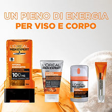 Carica l'immagine nel visualizzatore di Gallery, L'Oréal Paris Men Expert Hydra Energetic, Crema Idratante Anti-Fatica 24H, Con Estratto di Guaranà e Vitamina C, 50 ml