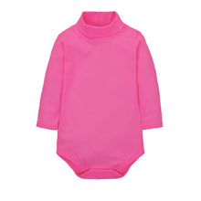 Carica l&#39;immagine nel visualizzatore di Gallery, CuteOn Bambino Ragazzi Ragazze Solido Colore Di base Dolcevita Cotone Body... - Ilgrandebazar