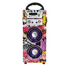 Carica l&#39;immagine nel visualizzatore di Gallery, DYNASONIC 025 -Cassa Bluetooth Altoparlante Karaoke 10W | 2 Microfoni