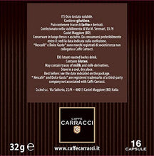 Carica l&#39;immagine nel visualizzatore di Gallery, Caffè Carracci, Capsule Compatibili Dolce Gusto, Orzo - 6 astucci da 16