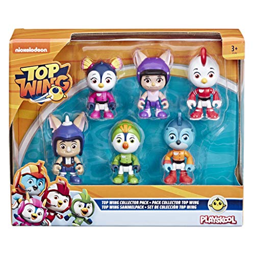 Hasbro Top Wing - Collection Pack da 6 Personaggi, 7.5 cm, Multicolore - Ilgrandebazar