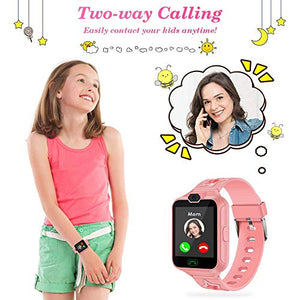 AGPTEK Smartwatch Bambini 8 in 1 Orologio Intelligente per con Rosa - Ilgrandebazar