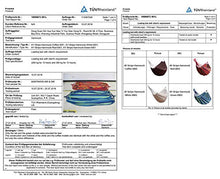 Carica l&#39;immagine nel visualizzatore di Gallery, Anyoo Amaca in Cotone da Esterno per Giardino Portatile Campagna Rosso/Giallo