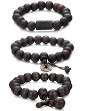 Carica l&#39;immagine nel visualizzatore di Gallery, Jstyle 2-3 PCS 11MM Bracciale Buddha Tibetani Braccialetto Perline Elastico... - Ilgrandebazar