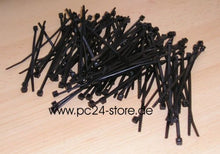 Carica l'immagine nel visualizzatore di Gallery, Fascette per cablaggio - Stringicavo - 100pz - 1. 100pz. 2,5 x 100mm, Nero