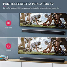 Carica l&#39;immagine nel visualizzatore di Gallery, BOMAKER Soundbar 2.0 Canali, Potenza di Picco 80W 110dB, Bluetooth ODINE-Ⅱ - Ilgrandebazar