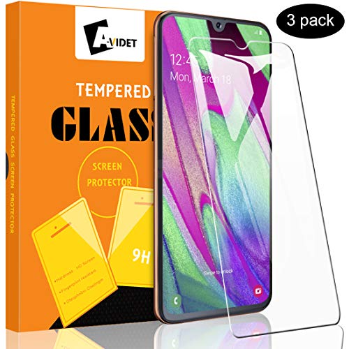 A-VIDET 3 Pezzi Vetro Temperato Samsung Galaxy A40, Premium 9H Durezza... - Ilgrandebazar
