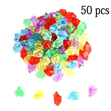 Carica l&#39;immagine nel visualizzatore di Gallery, Pllieay 50 Pezzi Monete di Oro del Pirata Plastica e 50 Gemme Pirati... - Ilgrandebazar