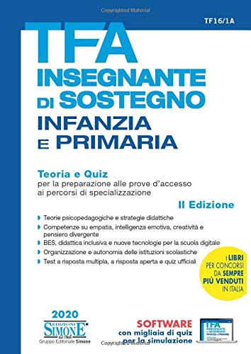 TFA Insegnante di Sostegno Infanzia e Primaria (Italiano) Copertina... - Ilgrandebazar