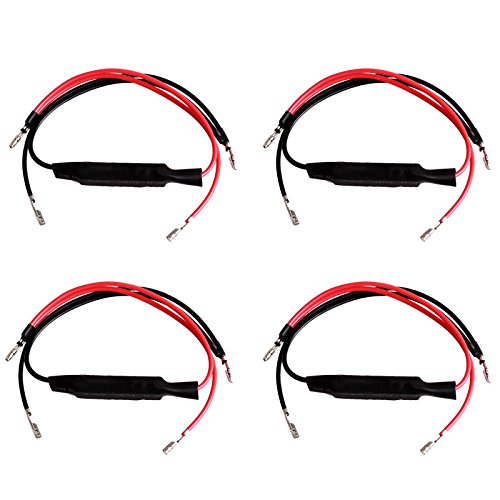 Kinstecks Moto LED lampeggiatore 4PCS 12V Motorbike Indicatore di 10W - Ilgrandebazar