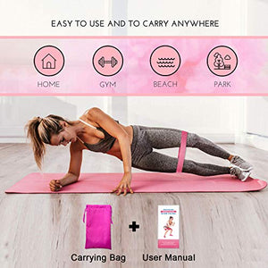 Victoper Fitness [Set di 5] Banda Elastica, Bande, 5 Livelli Resistenza...