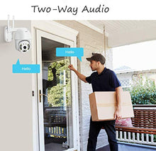 Carica l&#39;immagine nel visualizzatore di Gallery, Ptz Camera Wifi Videocamera IP Esterno Senza Fili, 1080P Telecamera di...