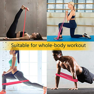 Victoper Fitness [Set di 5] Banda Elastica, Bande, 5 Livelli Resistenza...