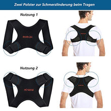 Carica l&#39;immagine nel visualizzatore di Gallery, RIRGI Correttore di Postura Spalle Schiena Supporto, Fascia Traspirante L - Ilgrandebazar