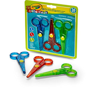 Crayola 81-8119-E-000 - 3 Forbici per Bambini - Ilgrandebazar