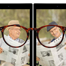 Carica l&#39;immagine nel visualizzatore di Gallery, VECIEN 3-Paia Occhiali da Lettura Presbiopia,Montatura per occhiali 2.0 x