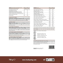 Carica l&#39;immagine nel visualizzatore di Gallery, foodspring Proteine Whey in Polvere Cioccolato - Con 22g di Proteine per la Massa Muscolare, Ottima Solubilità, senza zuccheri aggiunti, Ricco di BCAA ed EAA - 750g