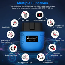 Carica l&#39;immagine nel visualizzatore di Gallery, AUTOPHIX Nexlink OBD2 Bluetooth 5.0 per Auto e Moto, Dispositivo Diagnostico, Adattatore per iOS e Android