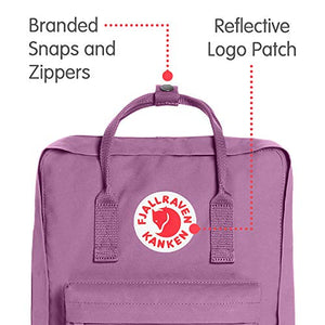 FJÄLLRÄVEN Kånken - Zaino Unisex, 38 x 38 x 27 x 13 cm, 16 L, Viola (Orchid)