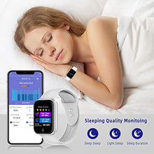 Carica l&#39;immagine nel visualizzatore di Gallery, Vicsainteck Smartwatch, 1.4 &#39;Grande Fitness Tracker Orologio bianco