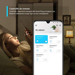 TP-Link Presa Intelligente WiFi Smart Plug, Compatibile con Alexa e Google...