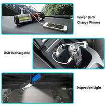 Carica l&#39;immagine nel visualizzatore di Gallery, LIVEHITOP Magnetico Torcia Lampade di Ispezione, Ricaricabile COB + LED Luce... - Ilgrandebazar
