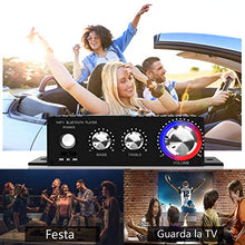 Carica l'immagine nel visualizzatore di Gallery, Amplificatore Bluetooth Audio Auto,DUTISON Mini Stereo HiFi...