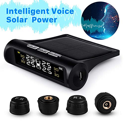 TPMS Sistema di Monitoraggio Della Pressione dei Pneumatici Wireless Senza... - Ilgrandebazar