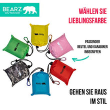 Carica l'immagine nel visualizzatore di Gallery, BEARZ Outdoor Coperta da Picnic Impermeabile,Telo Pic Nic Giallo Brillante