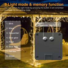 Carica l&#39;immagine nel visualizzatore di Gallery, Kolpop Stringa Luci Solari，Catena Luminosa Solare Esterni 24M 240LED...
