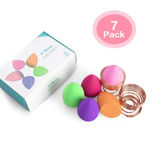 Carica l&#39;immagine nel visualizzatore di Gallery, Spugna Trucco, O&#39;Vinna 5 pcs Beauty Sponge + 2 Supporto di Spugnette for... - Ilgrandebazar