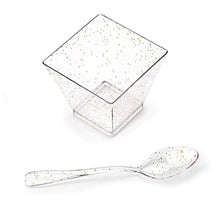 Carica l&#39;immagine nel visualizzatore di Gallery, Aitsite 50 pezzi Tazze da Dessert 2oz / 60ml Coppette 60ml, Piazza