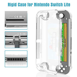 HEYSTOP Custodia per Nintendo Switch Lite, 4in1 Lite