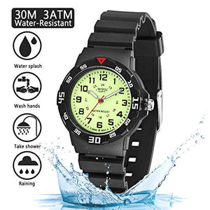 Bambini Orologi, Orologi da Polso e Ragazzi Ragazze Nero-01 - Ilgrandebazar
