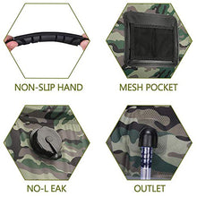 Carica l'immagine nel visualizzatore di Gallery, SANBLOGAN Borsa per Doccia Solare,Doccia Solare Campeggio,20L Tarnung