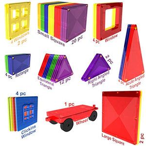 Desire Deluxe Set tessere magnetiche - Gioco Educativo per multicolore - Ilgrandebazar