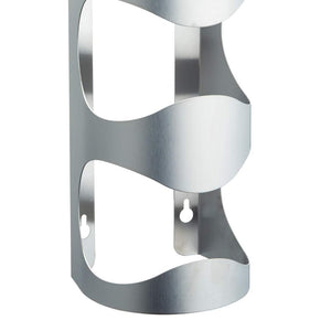 Bar Craft Portabottiglie in Acciaio Inox, 45 cm x 11 x 10 cm, Argento - Ilgrandebazar