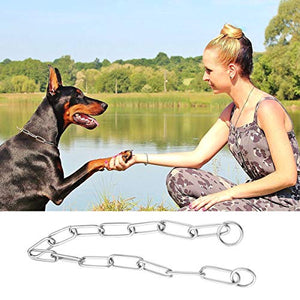 UEETEK Collare catena In acciaio inox per Cani 3.0mm x 55cm - Ilgrandebazar