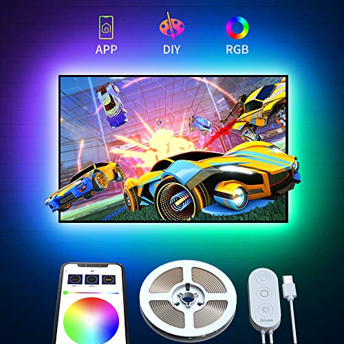 Govee Retroilluminazione TV LED 2M RGB USB con APP, 5050 Striscia - Ilgrandebazar