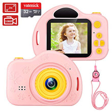 Carica l'immagine nel visualizzatore di Gallery, Fotocamera per Bambini Giocattolo Videocamera Digitale Rosa