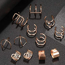 Carica l&#39;immagine nel visualizzatore di Gallery, LEEQ 6 Paia Orecchio Clip in Acciaio Inossidabile Non Piercing Orecchini... - Ilgrandebazar