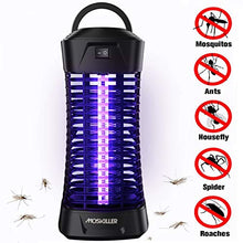 Carica l&#39;immagine nel visualizzatore di Gallery, Zanzariera Elettrica, 6W LED Lampada Antizanzare Elettrico Insetticida di...