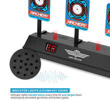 Carica l&#39;immagine nel visualizzatore di Gallery, Keten Bersaglio Elettrico per Nerf Guns, Auto-Reset Intelligent Light Nero