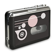 Carica l&#39;immagine nel visualizzatore di Gallery, Rybozen Cassette Player Standalone Portable Digital USB Audio Music/Cassette...
