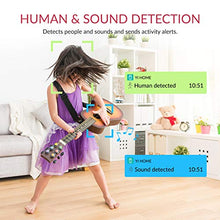 Carica l'immagine nel visualizzatore di Gallery, YI Dome Guard Telecamera da Interno 1080p, Videocamera Sorveglianza Wifi 360 gradi, Rilevamento di Movimento, Audio Bidirezionale, Visione Notturna a infrarossi, App per iOS/Android/Windows