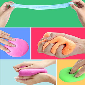 COSORO Slim lanuginoso Kit -2Pack Putty Floam Slime Sensory Rosa + Azzurro - Ilgrandebazar