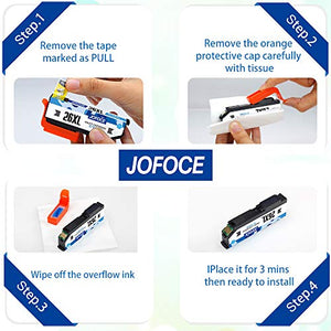 Jofoce Sostituzione per Epson 2 Nero 2 Photo Noir 2 Ciano 2 Magenta 2 Giallo - Ilgrandebazar