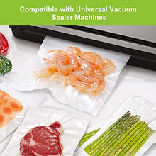 Carica l&#39;immagine nel visualizzatore di Gallery, Bonsenkitchen Sacchetti per Sottovuoto, 2 rotoli 28 x 600 cm (totale 12 m) Sacchi commerciali per conservazione alimenti e cottura Sous Vide