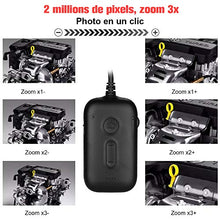 Carica l'immagine nel visualizzatore di Gallery, Zacro Endoscopio Senza Fili, 5 Metri, 8 LED, Zoom 3X, Endoscopio, 2 Milioni...